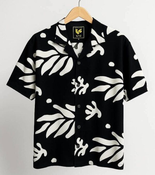 Cuban Coller Half Shirt For Men