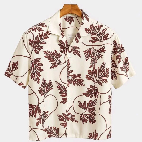 Cuban Coller Half Shirt For Men