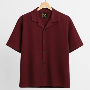 Cuban Coller Half Shirt For Men
