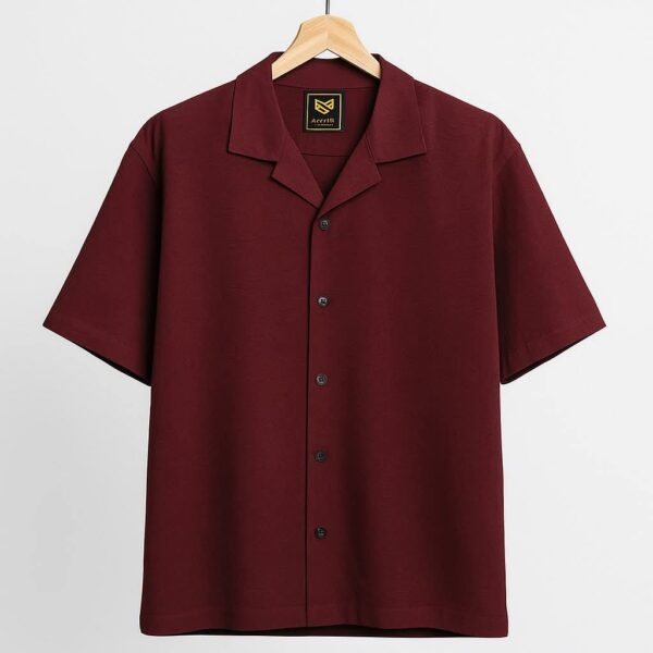 Cuban Coller Half Shirt For Men