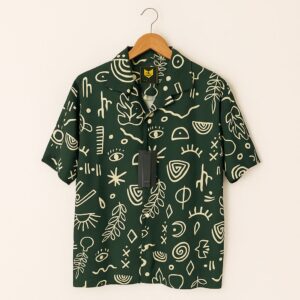Cuban Coller Half Shirt For Men