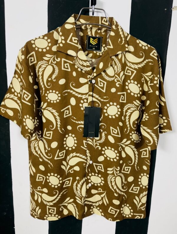 Cuban Coller Half Shirt For Men