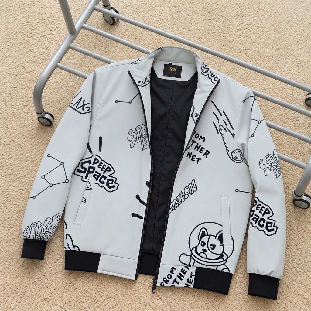 EXCLUSIVE MEN’S HIGH NECK JACKET
